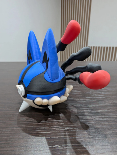 Pokebola Pokémon Mega Lucario Impresa 3d Coleccionable, vista 6