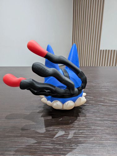 Pokebola Pokémon Mega Lucario Impresa 3d Coleccionable, vista 7