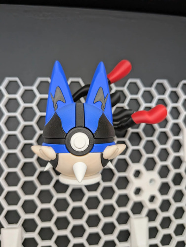 Pokebola Pokémon Mega Lucario Impresa 3d Coleccionable, vista 8