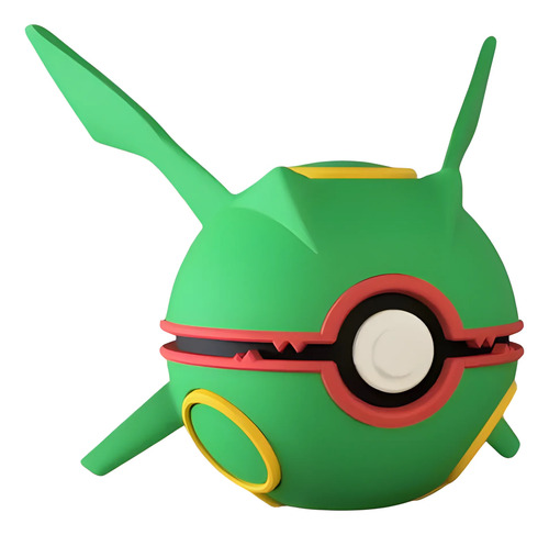 Pokebola Pokémon Rayquaza Impresa 3d Coleccionable
