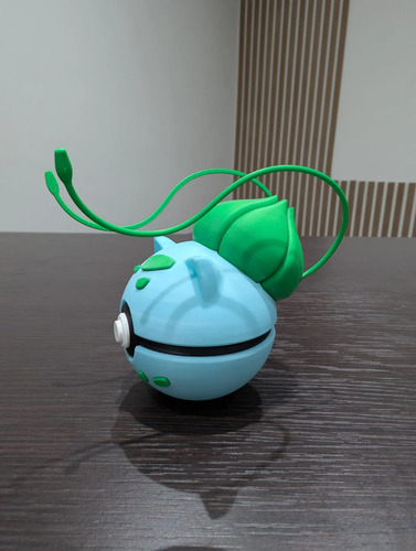 Pokebola Pokémon Bulbasaur Impresa 3d Coleccionable, vista 5