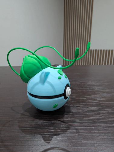 Pokebola Pokémon Bulbasaur Impresa 3d Coleccionable, vista 6