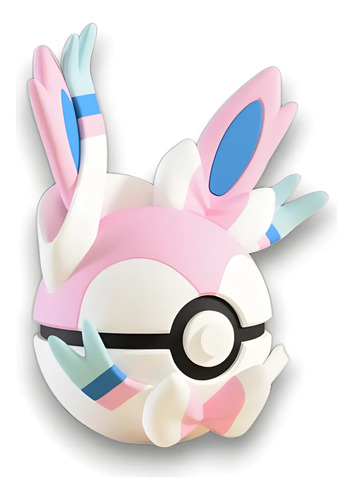 Pokebola Pokémon Sylveon Impresa 3d Coleccionable