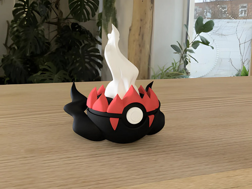 Pokebola Pokémon Darkrai Impresa 3d Coleccionable, vista 2