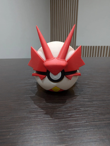 Pokebola Pokémon Blaziken Impresa 3d Coleccionable, vista 4
