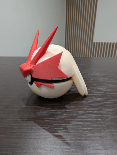 Pokebola Pokémon Blaziken Impresa 3d Coleccionable, vista 6