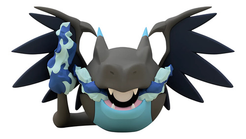 Pokebola Pokémon Mega Charizard X Impresa 3d Figura