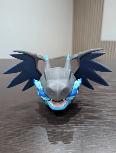 Pokebola Pokémon Mega Charizard X Impresa 3d Figura, vista 6