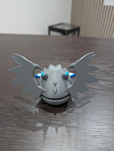 Pokebola Pokémon Mega Charizard X Impresa 3d Figura, vista 9