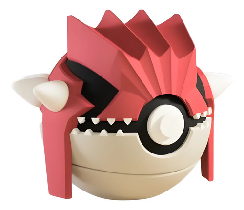 Pokebola Pokémon Groudon Impresa 3d Figura Coleccionable