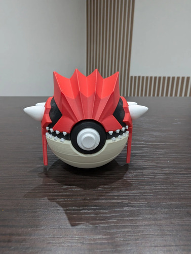 Pokebola Pokémon Groudon Impresa 3d Figura Coleccionable, vista 4