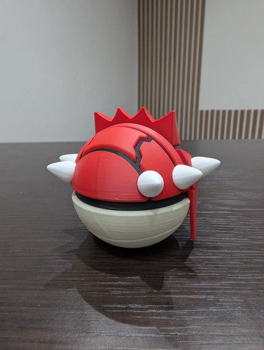 Pokebola Pokémon Groudon Impresa 3d Figura Coleccionable, vista 7