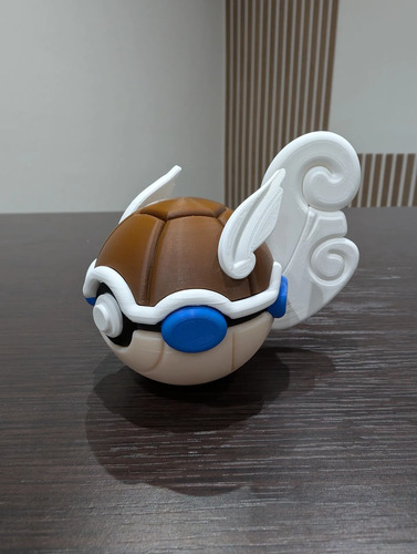 Pokebola Pokémon Wartortle Impresa 3d Coleccionable, vista 6