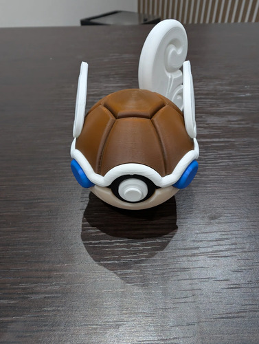 Pokebola Pokémon Wartortle Impresa 3d Coleccionable, vista 7