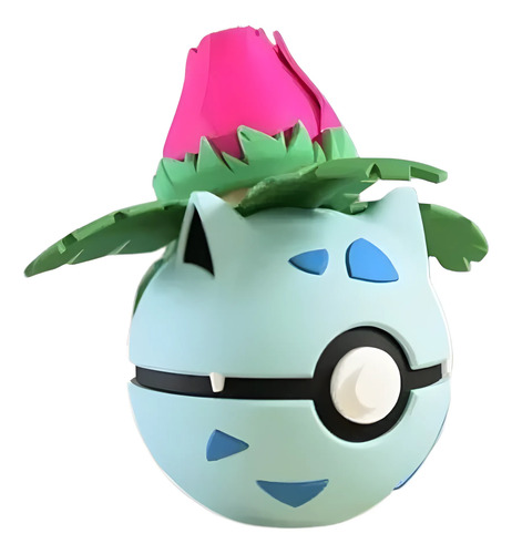 Pokebola Pokémon Ivysaur Impresa 3d Coleccionable
