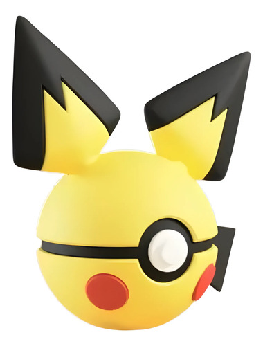 Pokebola Pokémon Pichu Impresa 3d Coleccionable