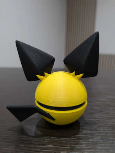 Pokebola Pokémon Pichu Impresa 3d Coleccionable, vista 7