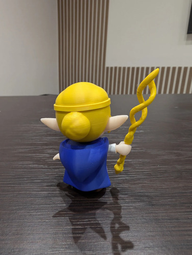 The Legend Of Zelda Figura Link Y Zelda 3d Coleccionable, vista 6