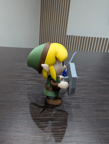 The Legend Of Zelda Figura Link Y Zelda 3d Coleccionable, vista 7