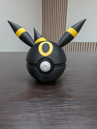 Pokebola Pokémon Umbreon Impresa 3d Coleccionable, vista 4