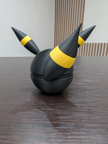 Pokebola Pokémon Umbreon Impresa 3d Coleccionable, vista 7