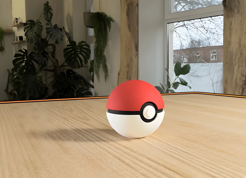 Pokebola Pokémon Impresa 3d Coleccionable, vista 2