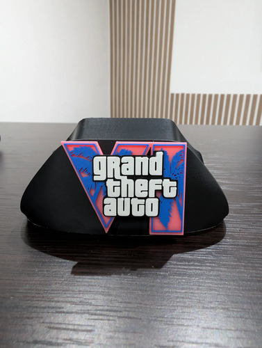 Soporte Stand Mando Control Gta Vi Xbox Series X/s Xbox One Rosa Chicle, vista 7
