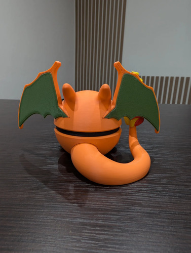 Pokebola Pokémon Charizard Impresa 3d Coleccionable, vista 7