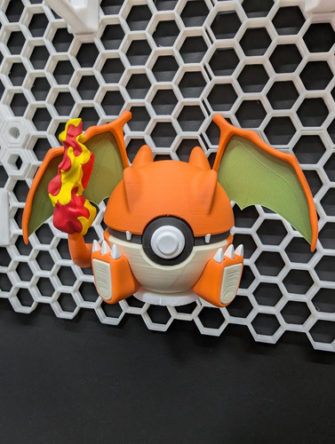 Pokebola Pokémon Charizard Impresa 3d Coleccionable, vista 8