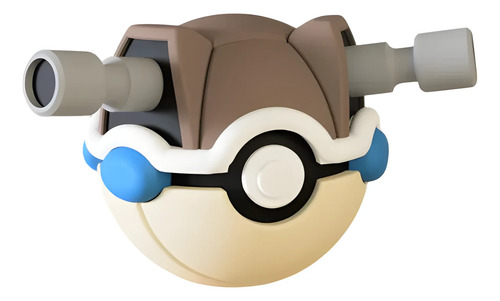 Pokebola Pokémon Blastoise Impresa 3d Coleccionable