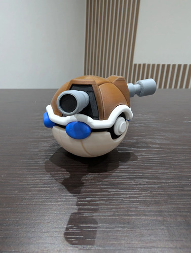 Pokebola Pokémon Blastoise Impresa 3d Coleccionable, vista 5
