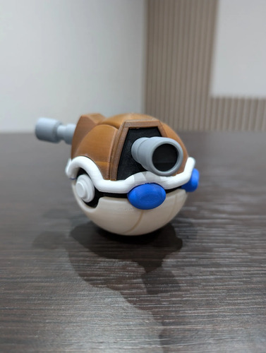 Pokebola Pokémon Blastoise Impresa 3d Coleccionable, vista 6