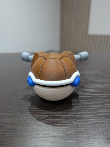 Pokebola Pokémon Blastoise Impresa 3d Coleccionable, vista 7