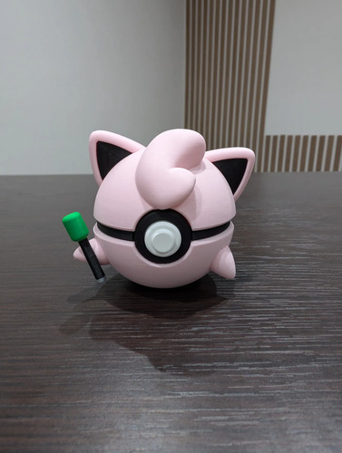 Pokebola Pokémon Jigglypuff Impresa 3d Coleccionable, vista 4