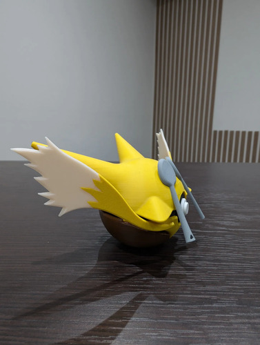 Pokebola Pokémon Alakazam Impresa 3d Coleccionable, vista 5
