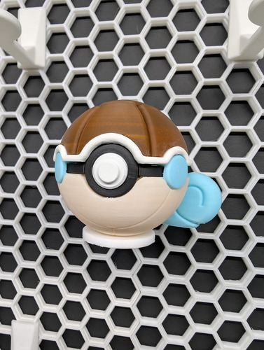 Pokebola Pokémon Squirtle Impresa 3d Coleccionable, vista 6