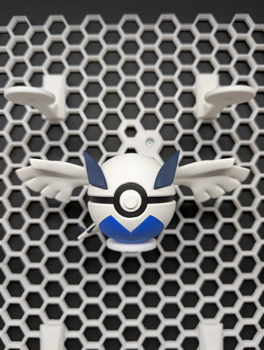 Pokebola Pokémon Lugia Impresa 3d Coleccionable, vista 8