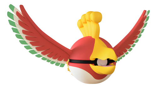 Pokebola Pokémon Ho-oh Impresa 3d Coleccionable