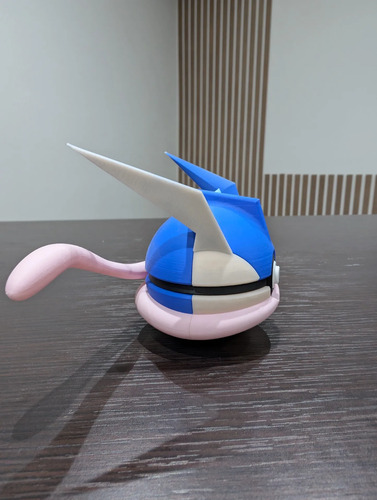 Pokebola Pokémon Greninja Impresa 3d Coleccionable, vista 5