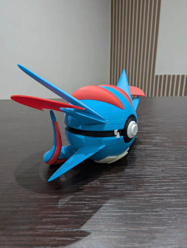 Pokebola Pokémon Salamence Impresa 3d Coleccionable, vista 5