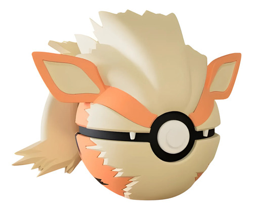 Pokebola Pokémon Arcanine Impresa 3d Coleccionable