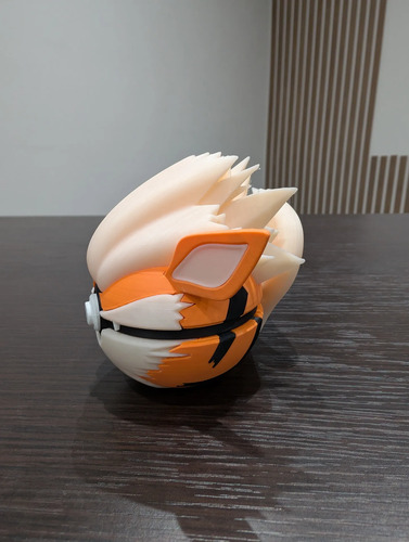 Pokebola Pokémon Arcanine Impresa 3d Coleccionable, vista 5