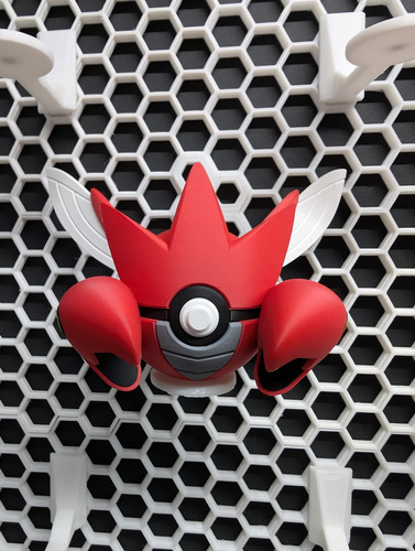Pokebola Pokémon Scizor Impresa 3d Coleccionable, vista 8