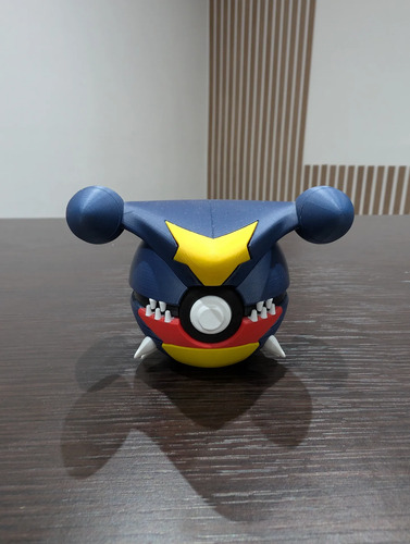Pokebola Pokémon Garchomp Impresa 3d Coleccionable, vista 4