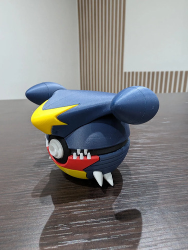 Pokebola Pokémon Garchomp Impresa 3d Coleccionable, vista 5