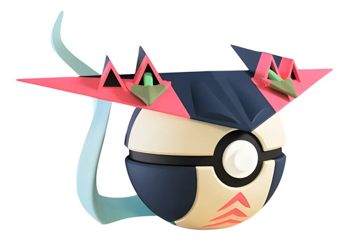 Pokebola Pokémon Dragapult Impresa 3d Coleccionable