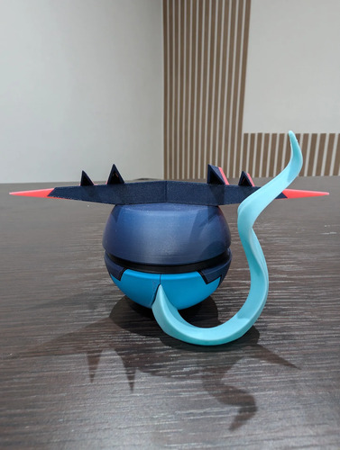 Pokebola Pokémon Dragapult Impresa 3d Coleccionable, vista 7