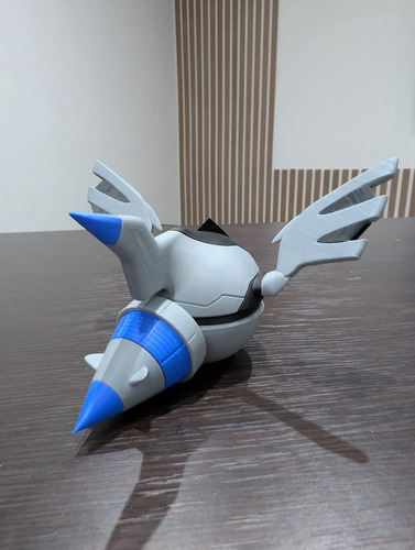 Pokebola Pokémon Zekrom Impresa 3d Coleccionable, vista 7