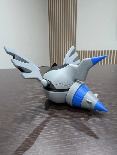 Pokebola Pokémon Zekrom Impresa 3d Coleccionable, vista 8
