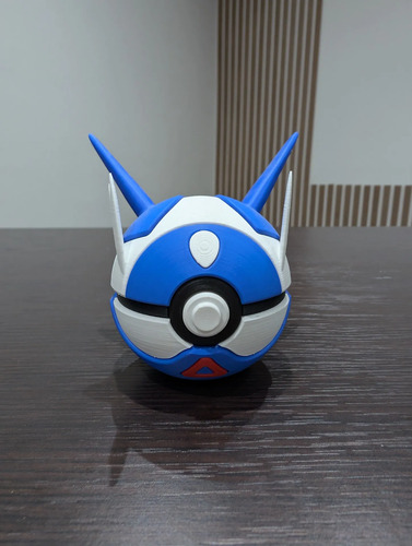 Pokebola Pokémon Latios Impresa 3d Coleccionable, vista 4